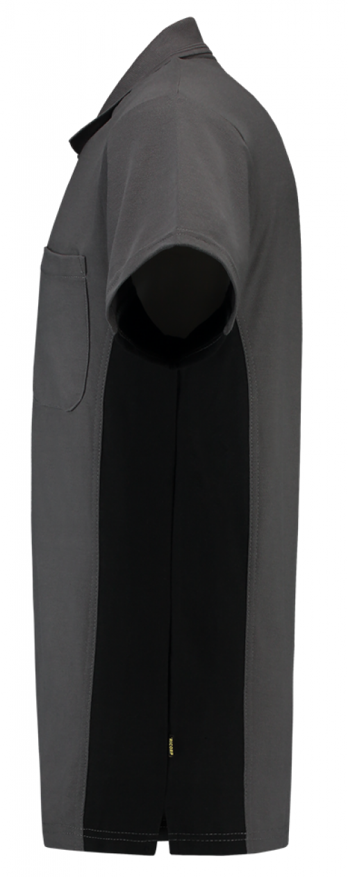 TRICORP-Jobwear, T-Shirt, mit Brusttasche, Bicolor, 180 g/m², darkgrey-black