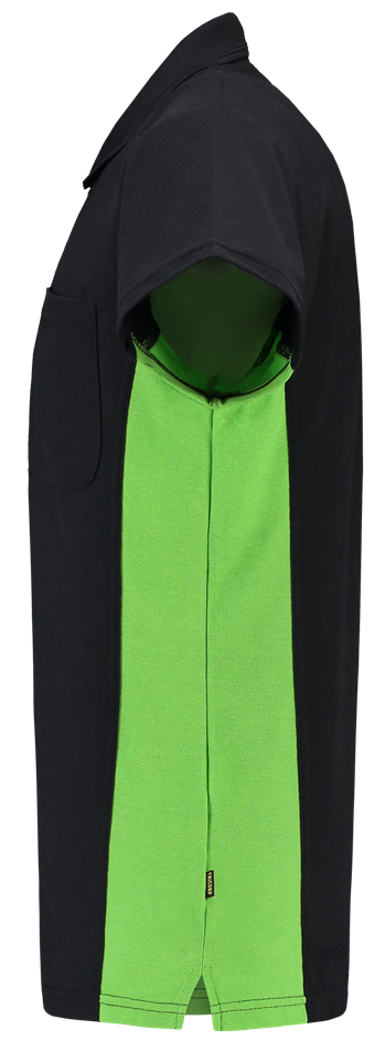 TRICORP-Jobwear, T-Shirt, mit Brusttasche, Bicolor, 180 g/m², navy-lime


