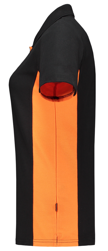 TRICORP-Jobwear, Damen-T-Shirt, Bicolor, 180 g/m², black-orange


