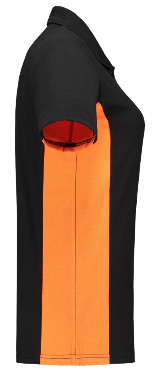 TRICORP-Jobwear, Damen-T-Shirt, Bicolor, 180 g/m², black-orange