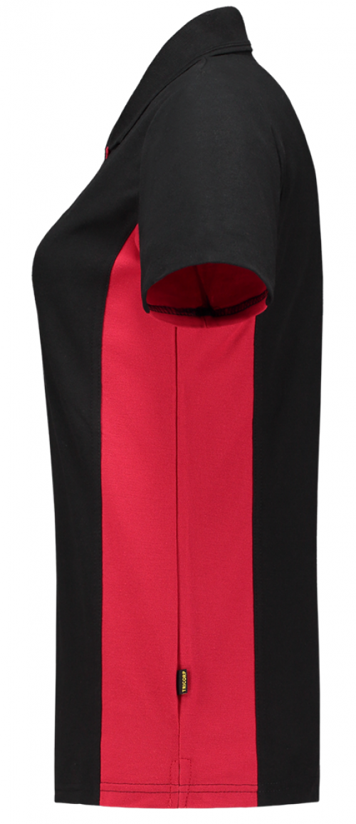 TRICORP-Jobwear, Damen-T-Shirt, Bicolor, 180 g/m², black-red