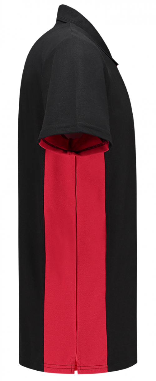 TRICORP-Jobwear, T-Shirt, Bicolor, 180 g/m², black-red