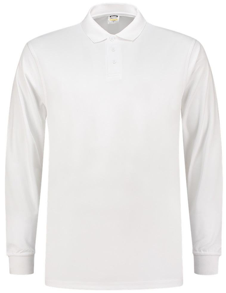 TRICORP-Kälteschutz, Poloshirt, Basic Fit, UV-Schutz, Cooldry, Langarm, 180 g/m², weiß