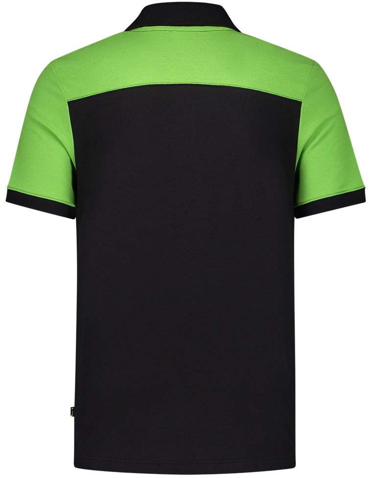 TRICORP-Jobwear, Poloshirt, Bicolor, Basic Fit, Kurzarm, 180 g/m², black-lime