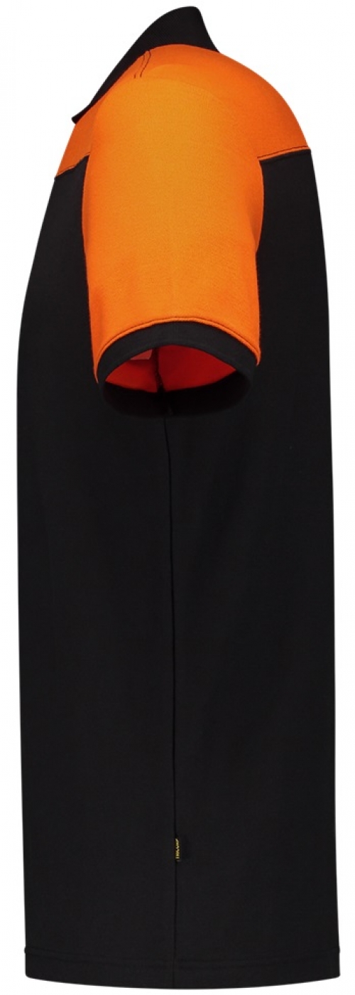 TRICORP-Jobwear, Poloshirt, Bicolor, Basic Fit, Kurzarm, 180 g/m², black-orange