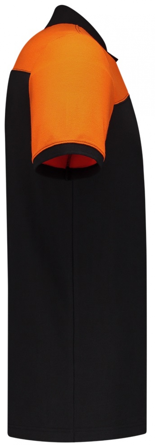 TRICORP-Jobwear, Poloshirt, Bicolor, Basic Fit, Kurzarm, 180 g/m², black-orange