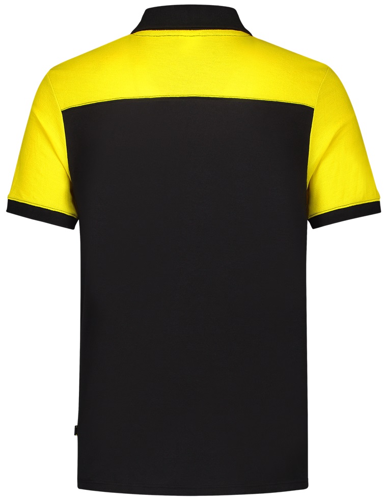 TRICORP-Jobwear, Poloshirt, Bicolor, Basic Fit, Kurzarm, 180 g/m², black-yellow