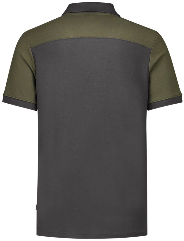 TRICORP-Jobwear, Poloshirt, Bicolor, Basic Fit, Kurzarm, 180 g/m², darkgrey-army