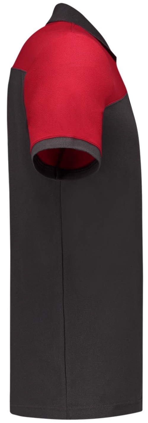 TRICORP-Jobwear, Poloshirt, Bicolor, Basic Fit, Kurzarm, 180 g/m², darkgrey-red