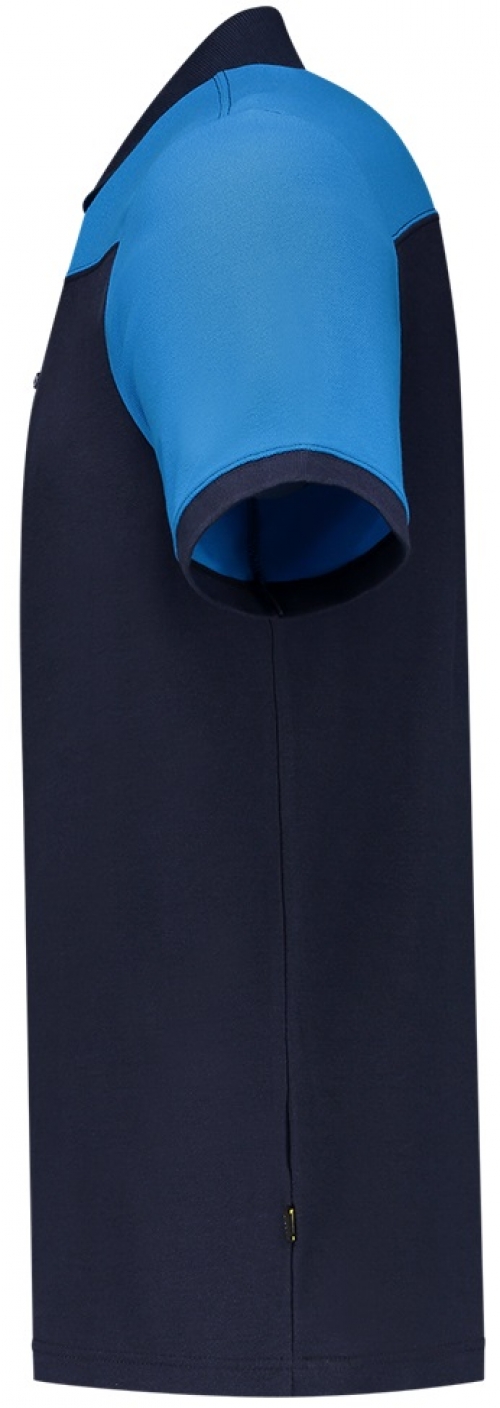 TRICORP-Jobwear, Poloshirt, Bicolor, Basic Fit, Kurzarm, 180 g/m², ink-turquoise