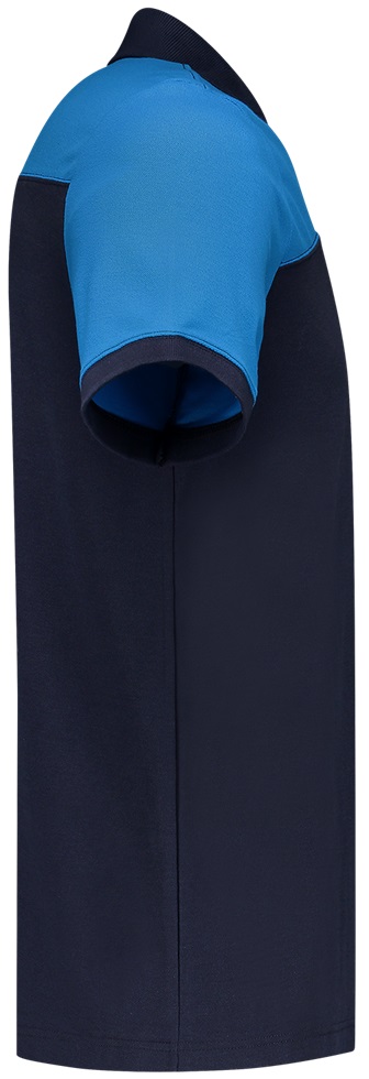 TRICORP-Jobwear, Poloshirt, Bicolor, Basic Fit, Kurzarm, 180 g/m², ink-turquoise


