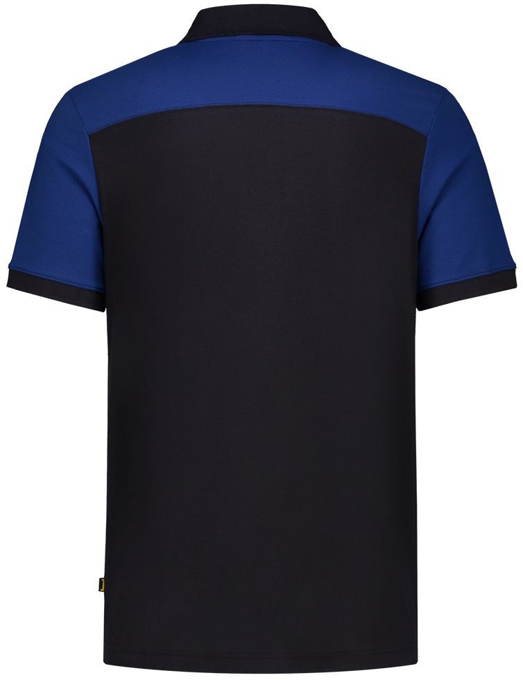 TRICORP-Jobwear, Poloshirt, Bicolor, Basic Fit, Kurzarm, 180 g/m², navy-royalblue


