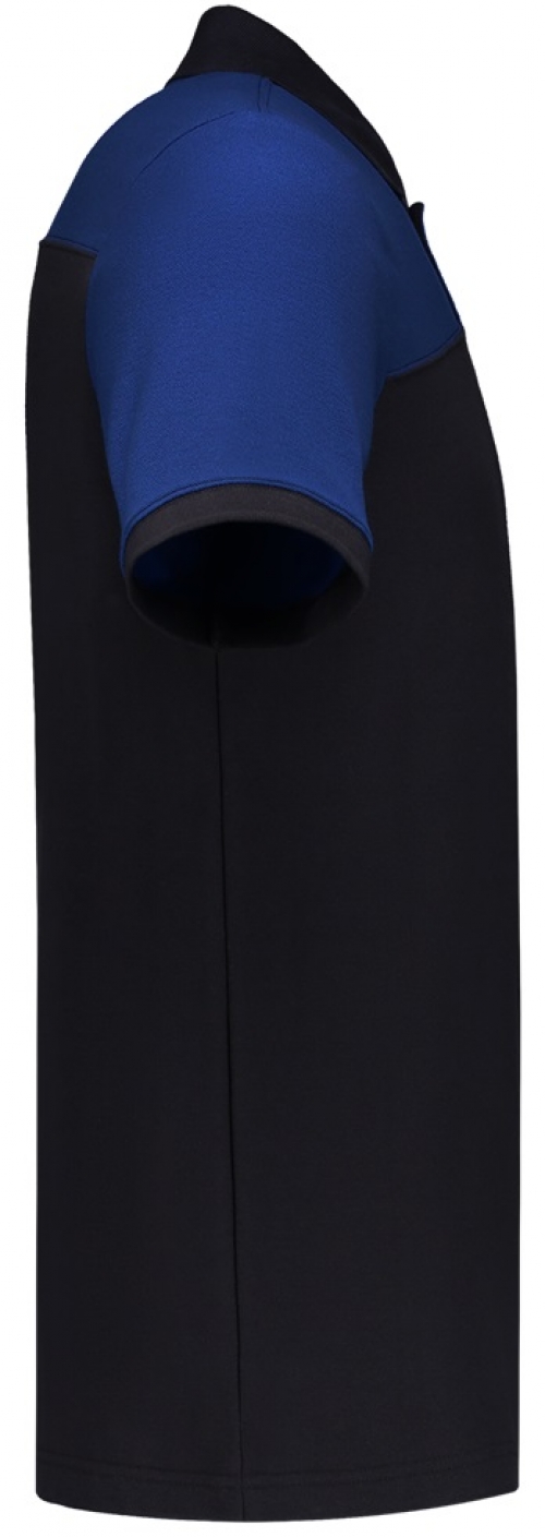 TRICORP-Jobwear, Poloshirt, Bicolor, Basic Fit, Kurzarm, 180 g/m², navy-royalblue
