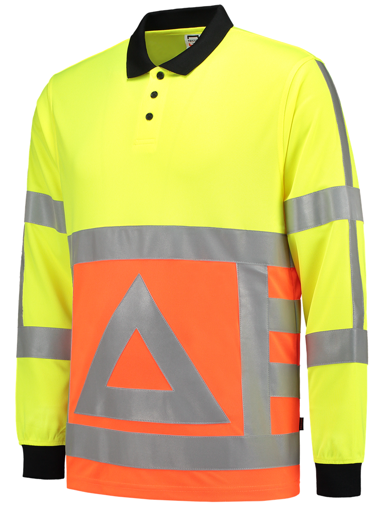 TRICORP-Warnschutz, Warn-Poloshirt für Verkehrsregler, 180 g/m², warngelb