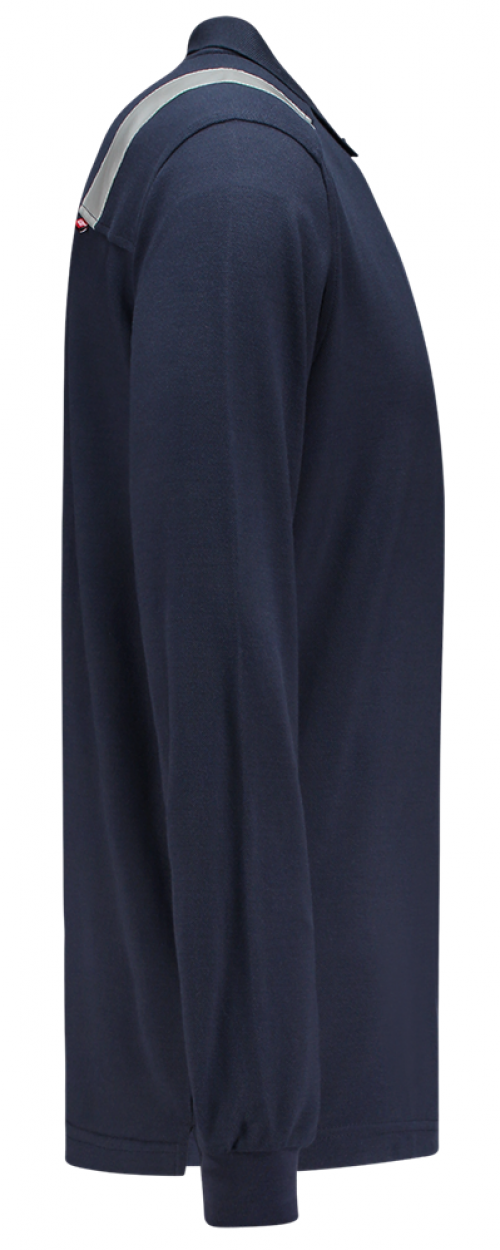 TRICORP-Warnschutz, Warn-Poloshirt, Multinorm, langarm, 200 g/m², dunkelblau