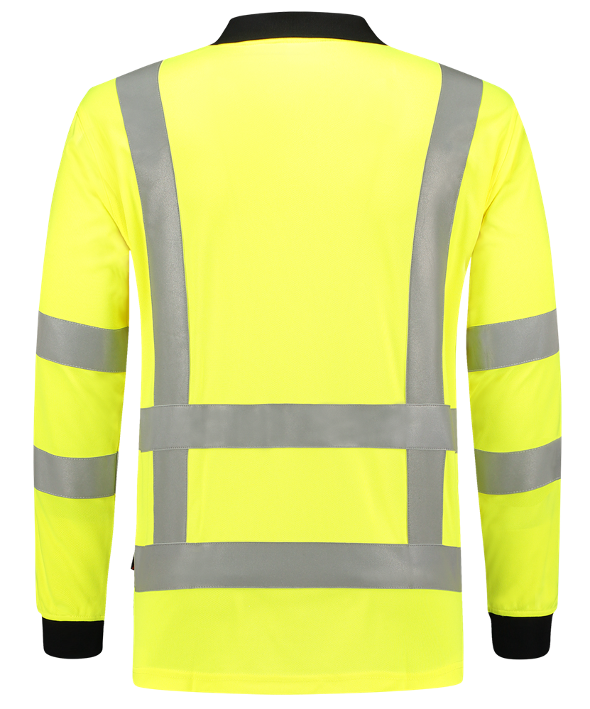 TRICORP-Warnschutz, Warn-Poloshirt, langarm, 180 g/m², warngelb