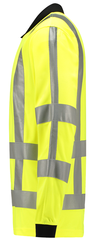 TRICORP-Warnschutz, Warn-Poloshirt, langarm, 180 g/m², warngelb



