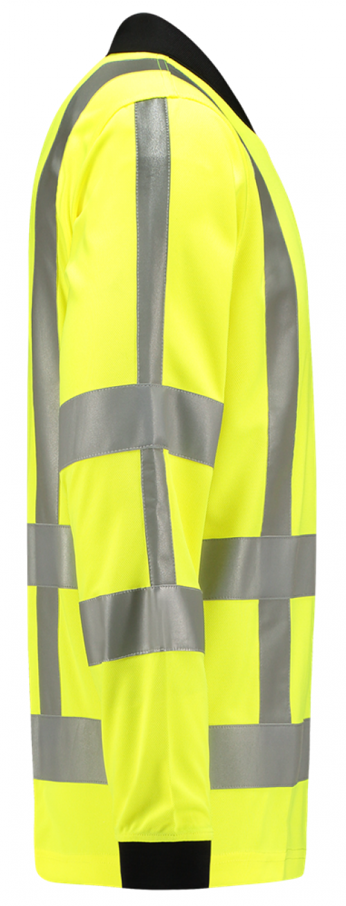 TRICORP-Warnschutz, Warn-Poloshirt, langarm, 180 g/m², warngelb