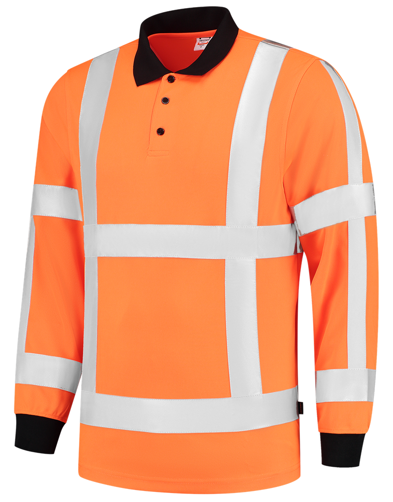 TRICORP-Warnschutz, Warn-Poloshirt, langarm, 180 g/m², warnorange