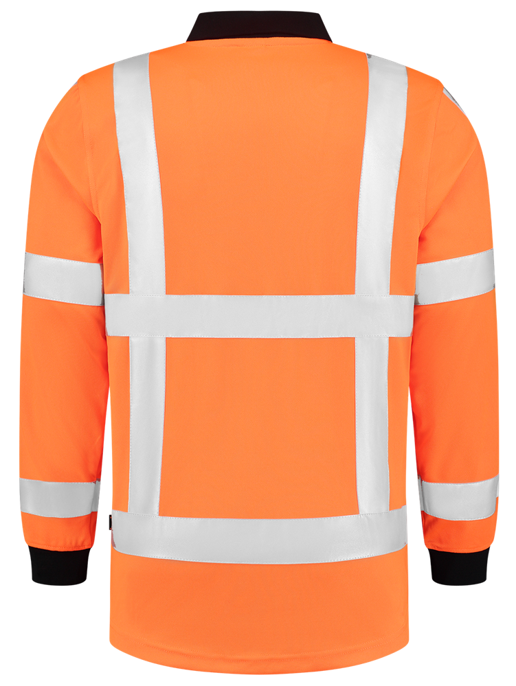 TRICORP-Warnschutz, Warn-Poloshirt, langarm, 180 g/m², warnorange