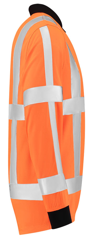 TRICORP-Warnschutz, Warn-Poloshirt, langarm, 180 g/m², warnorange



