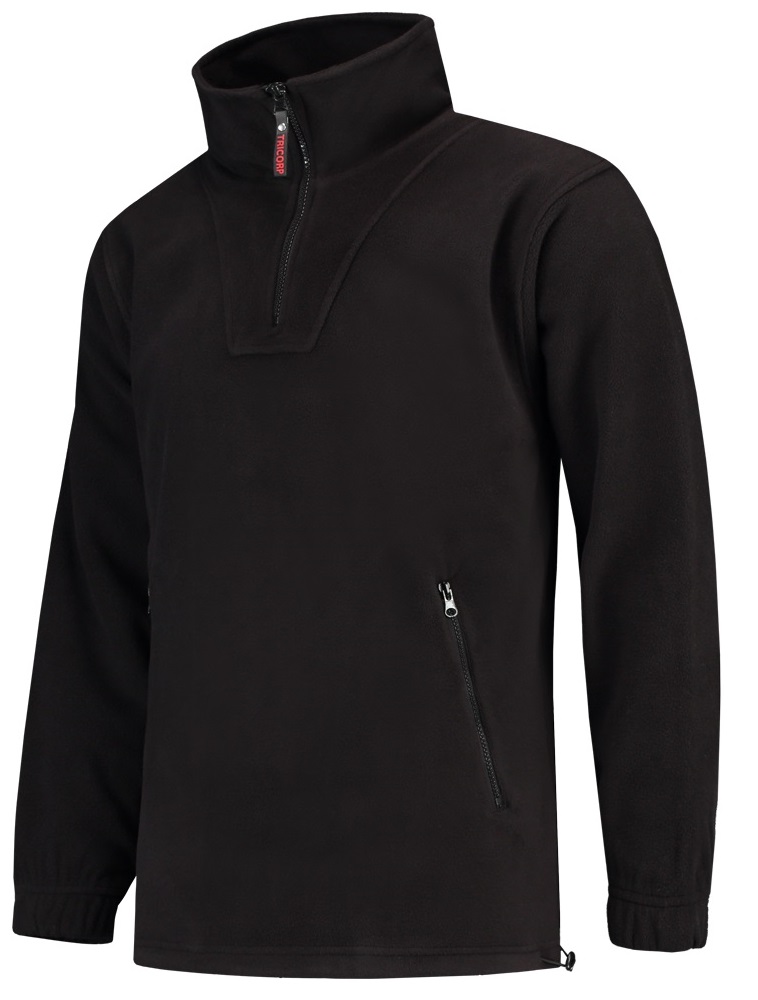TRICORP-Kälteschutz, Fleece-Pullover, Basic Fit, 320 g/m², schwarz



