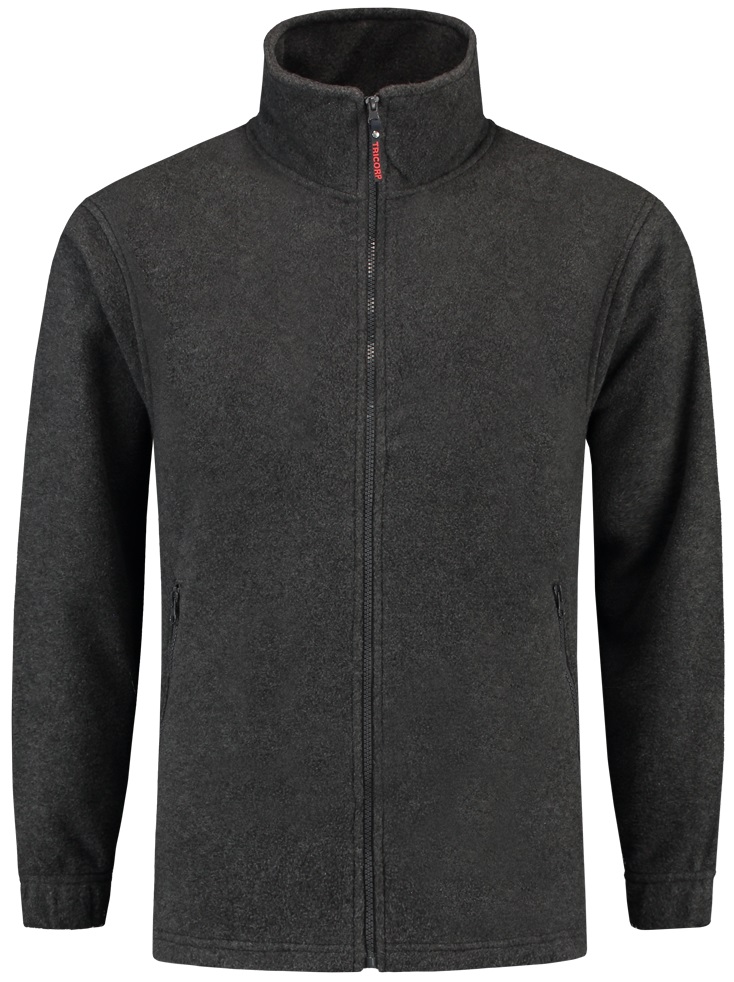 TRICORP-Kälteschutz, Fleece-Arbeits-Berufs-Jacke, Basic Fit, 320 g/m², anthrazit meliert