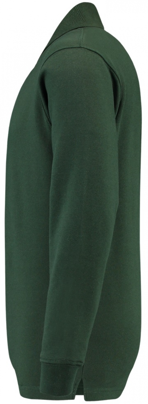 TRICORP-Kälteschutz, Sweatshirt, Polokragen, Basic Fit, Langarm, 280 g/m², bottlegreen