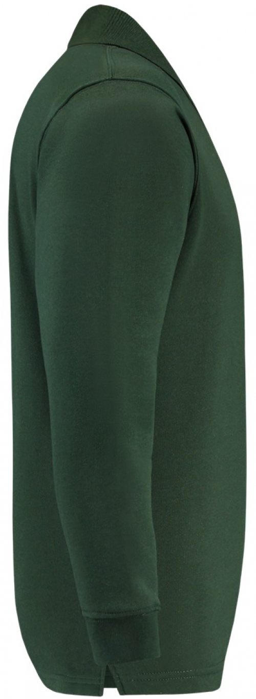 TRICORP-Kälteschutz, Sweatshirt, Polokragen, Basic Fit, Langarm, 280 g/m², bottlegreen