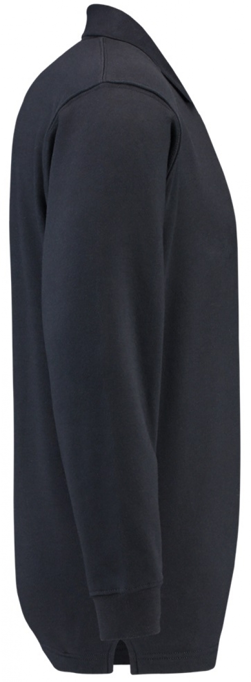 TRICORP-Jobwear, Sweatshirt, Polokragen, Basic Fit, Langarm, 280 g/m², navy