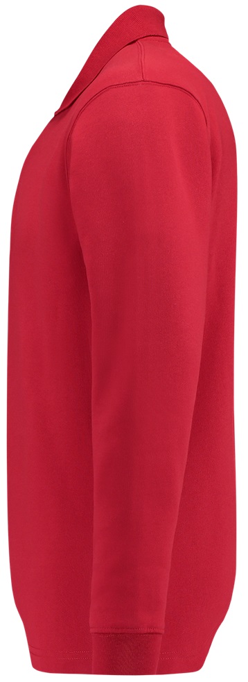 TRICORP-Jobwear, Sweatshirt, Polokragen, Basic Fit, Langarm, 280 g/m², red

