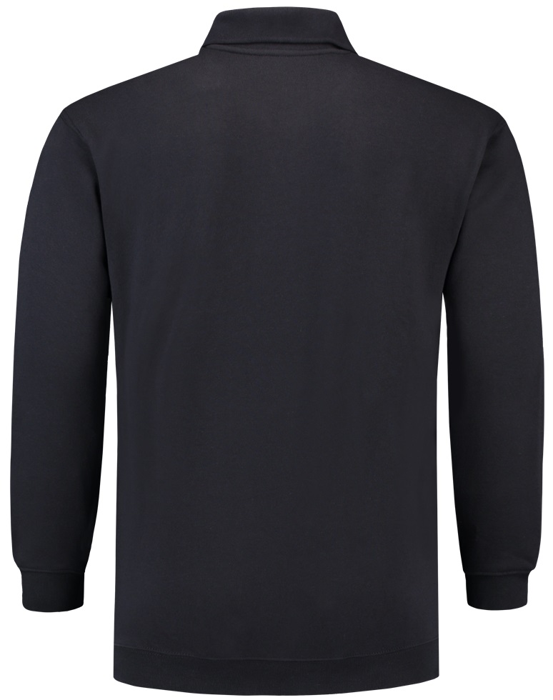 TRICORP-Jobwear, Sweatshirt Polokragen und Bund, Basic Fit, Langarm, 280 g/m², navy