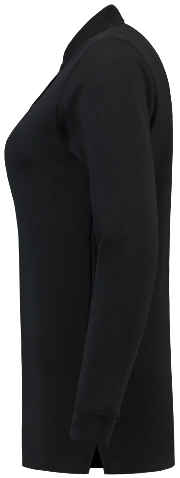TRICORP-Jobwear, Sweatshirt Polokragen Damen, Basic Fit, Langarm, 280 g/m², black


