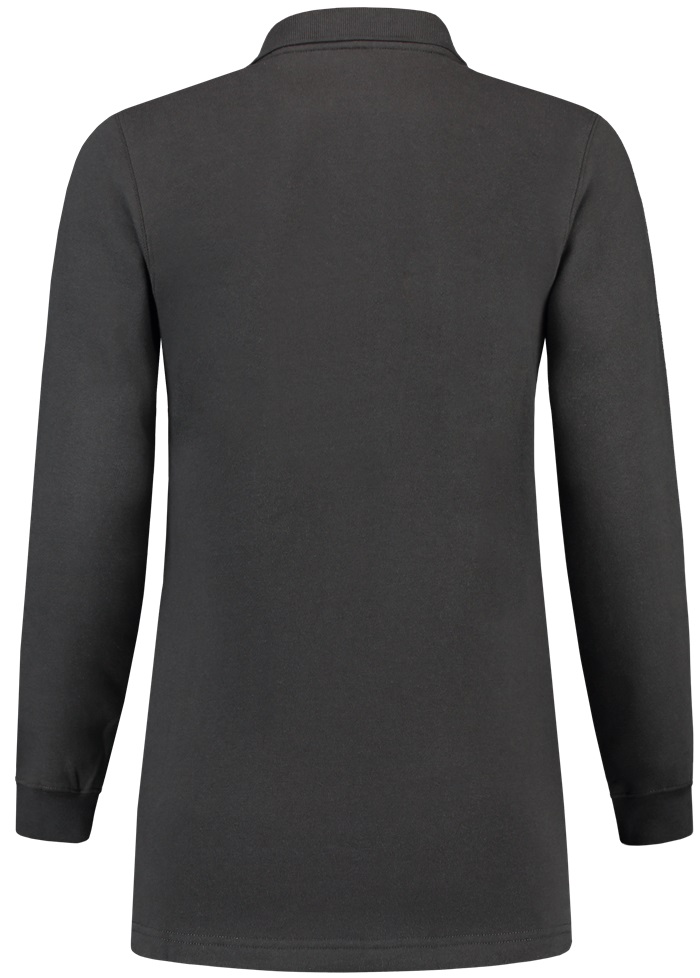 TRICORP-Jobwear, Sweatshirt Polokragen Damen, Basic Fit, Langarm, 280 g/m², darkgrey


