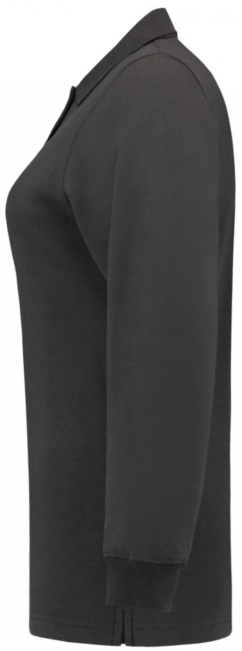 TRICORP-Jobwear, Sweatshirt Polokragen Damen, Basic Fit, Langarm, 280 g/m², darkgrey