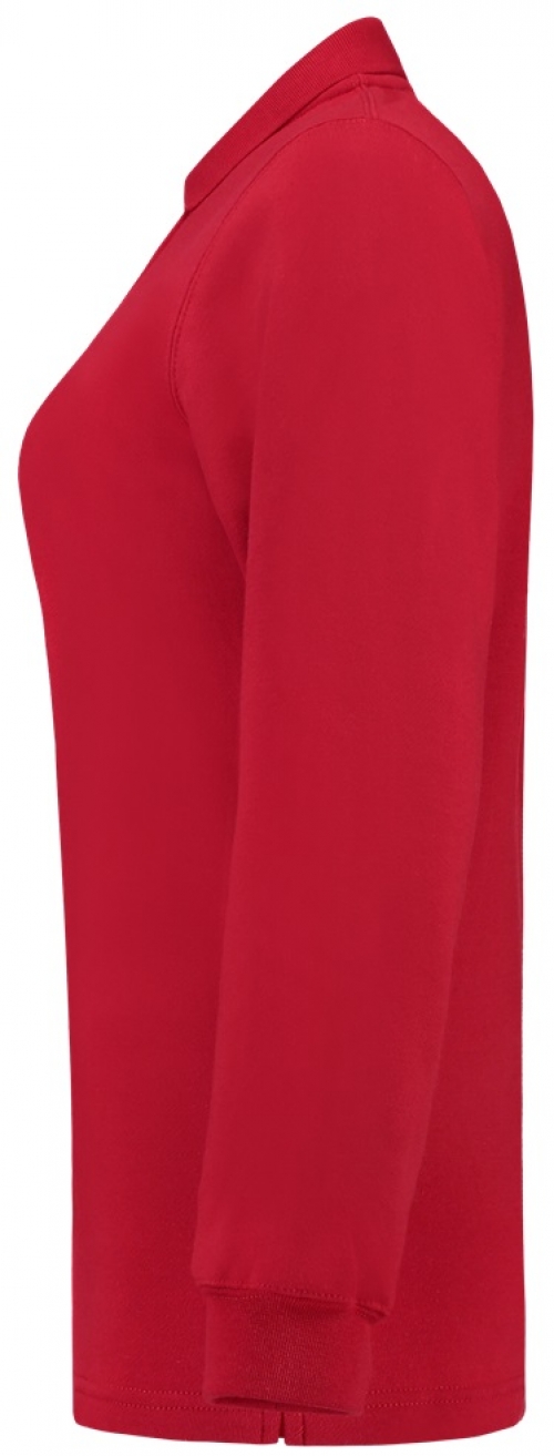 TRICORP-Jobwear, Sweatshirt Polokragen Damen, Basic Fit, Langarm, 280 g/m², red