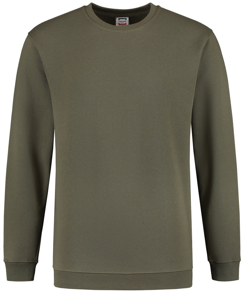 TRICORP-Jobwear, Sweatshirt, Basic Fit, Langarm, 280 g/m², army