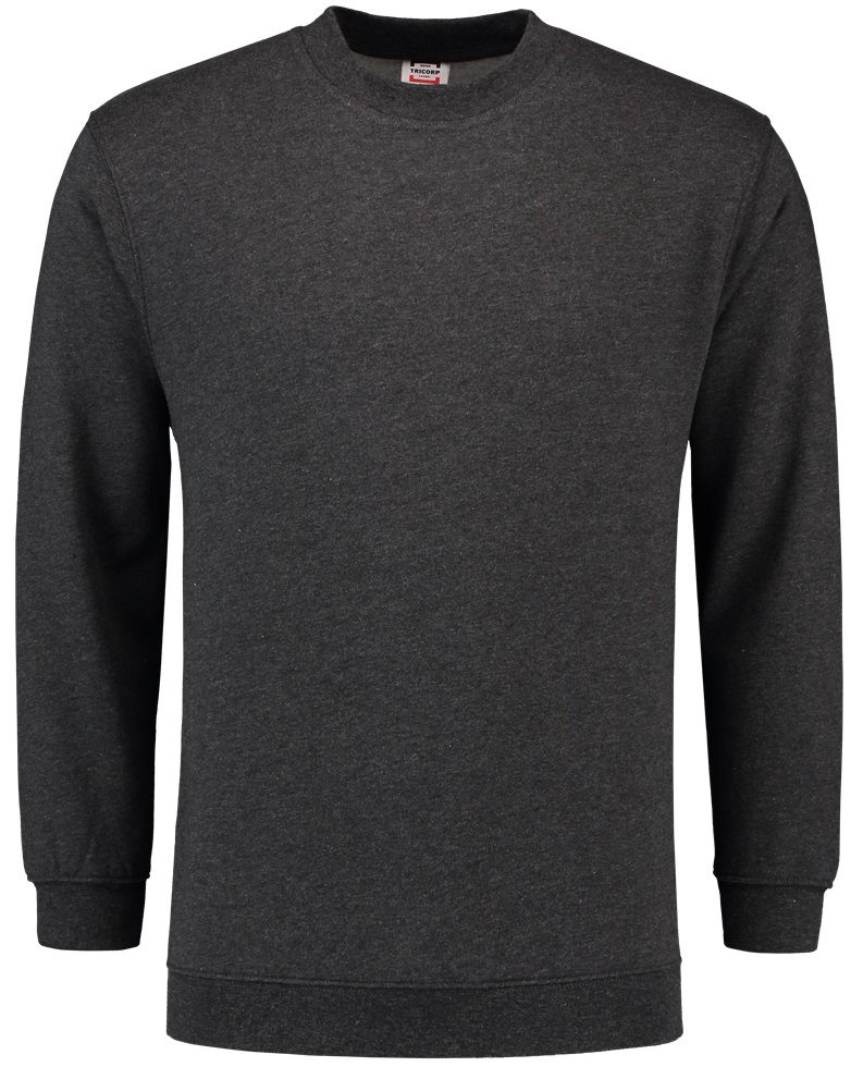 TRICORP-Jobwear, Sweatshirt, Basic Fit, Langarm, 280 g/m², anthrazit meliert


