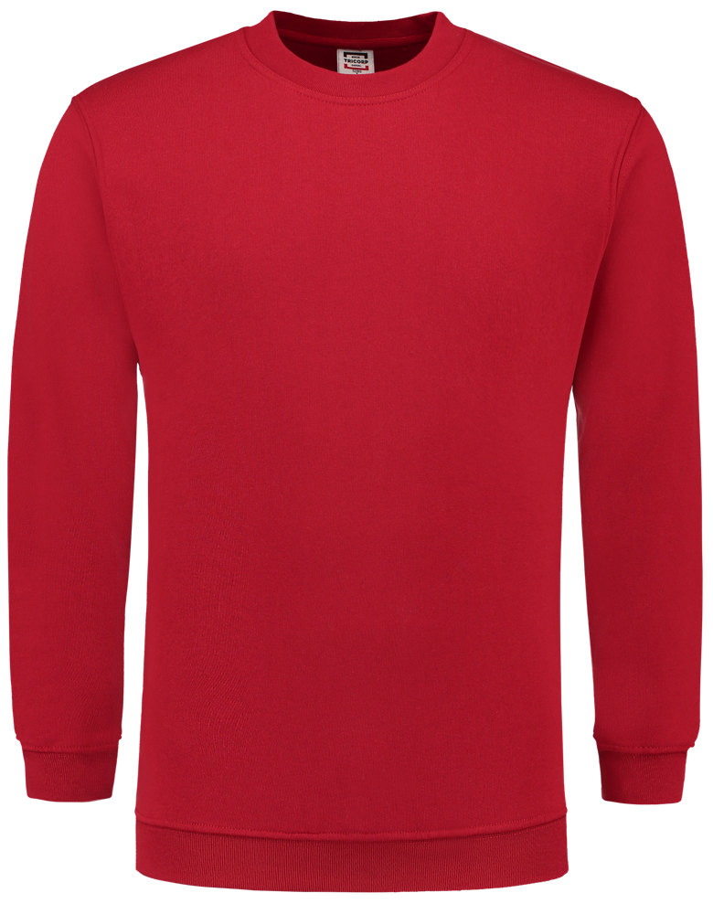 TRICORP-Jobwear, Sweatshirt, Basic Fit, Langarm, 280 g/m², red