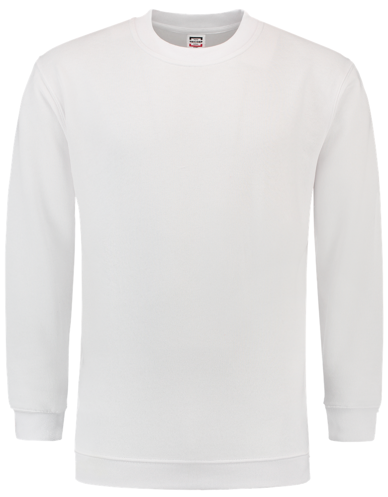 TRICORP-Jobwear, Sweatshirt, Basic Fit, Langarm, 280 g/m², weiß