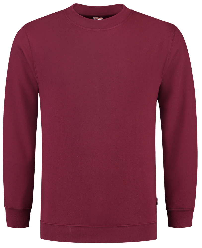 TRICORP-Jobwear, Sweatshirt, Basic Fit, Langarm, 280 g/m², wine