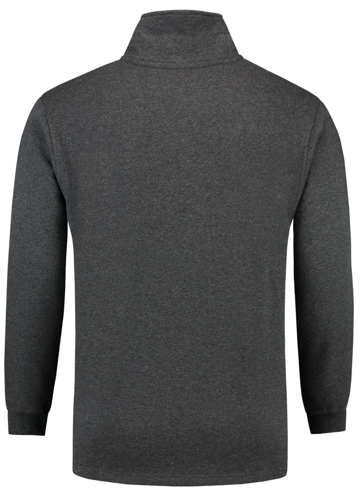 TRICORP-Jobwear, Sweatshirt 1/4-Reissverschluss, Basic Fit, 280 g/m², anthrazit meliert


