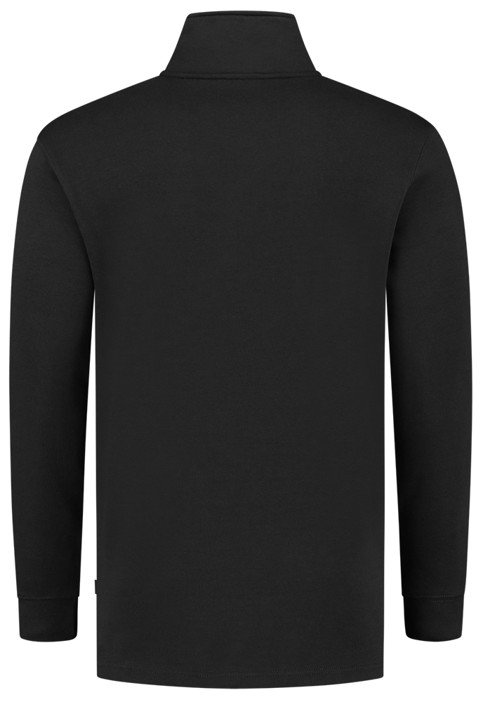 TRICORP-Jobwear, Sweatshirt 1/4-Reissverschluss, Basic Fit, 280 g/m², black


