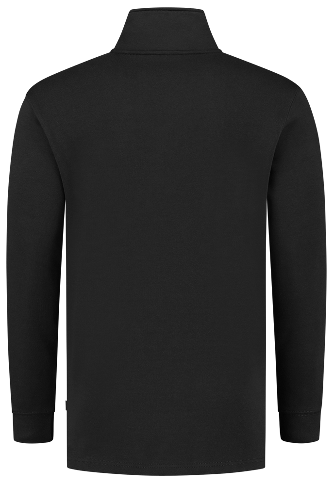 TRICORP-Jobwear, Sweatshirt 1/4-Reissverschluss, Basic Fit, 280 g/m², black