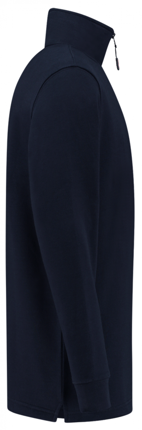 TRICORP-Jobwear, Sweatshirt 1/4-Reissverschluss, Basic Fit, 280 g/m², ink