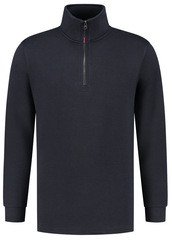 TRICORP-Jobwear, Sweatshirt 1/4-Reissverschluss, Basic Fit, 280 g/m², navy