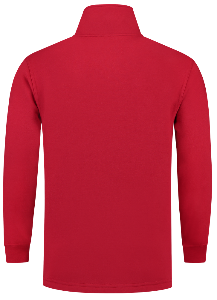 TRICORP-Jobwear, Sweatshirt 1/4-Reissverschluss, Basic Fit, 280 g/m², red