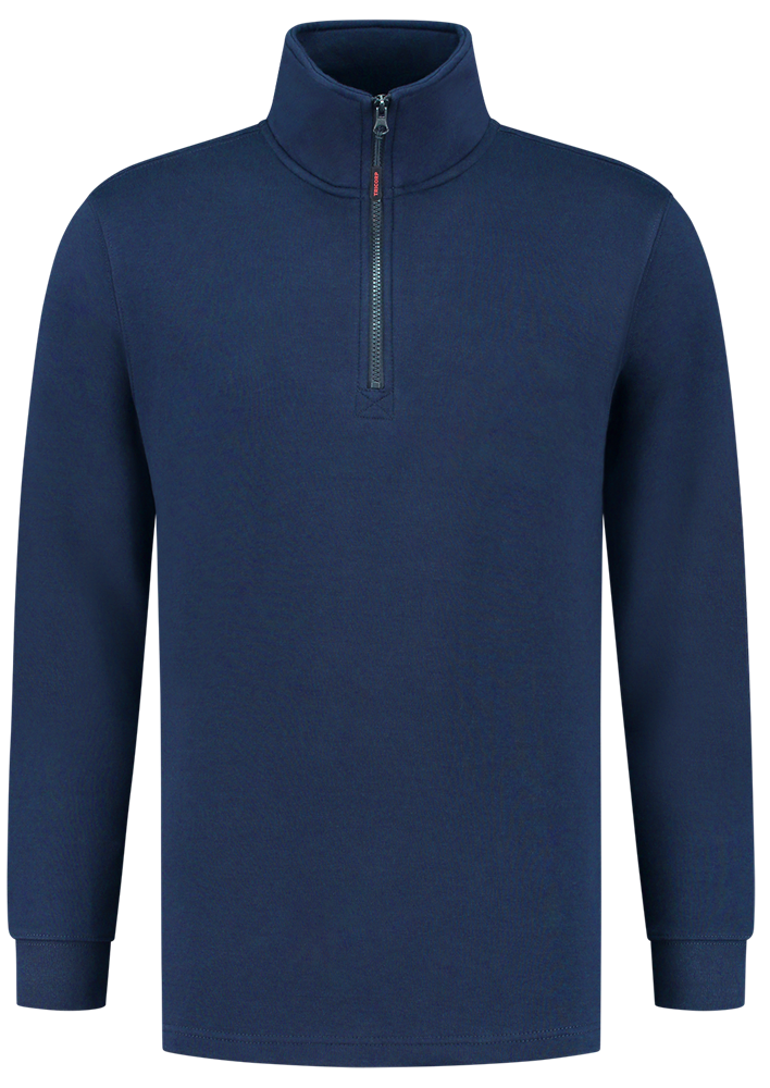 TRICORP-Jobwear, Sweatshirt 1/4-Reissverschluss, Basic Fit, 280 g/m², royalblue