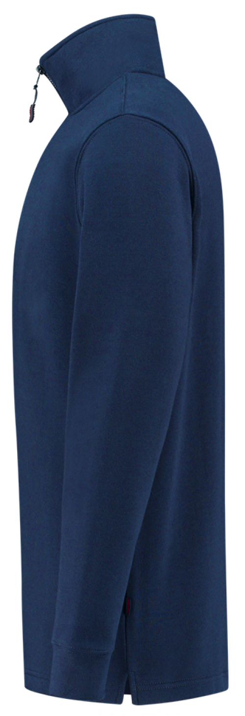 TRICORP-Jobwear, Sweatshirt 1/4-Reissverschluss, Basic Fit, 280 g/m², royalblue