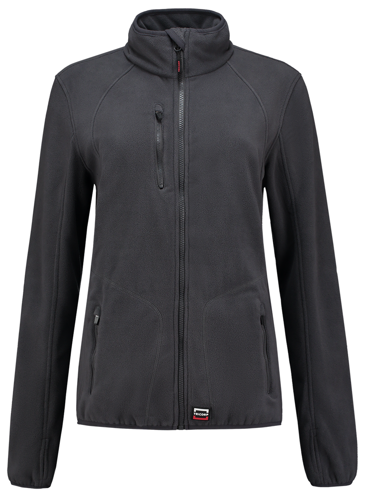 TRICORP-Kälteschutz, Fleece-Arbeits-Berufs-Jacke, Exzellent Damen, Slim Fit, 280 g/m², darkgrey